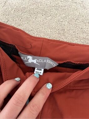 RJ Classics Rust Riding Breeches - 26R